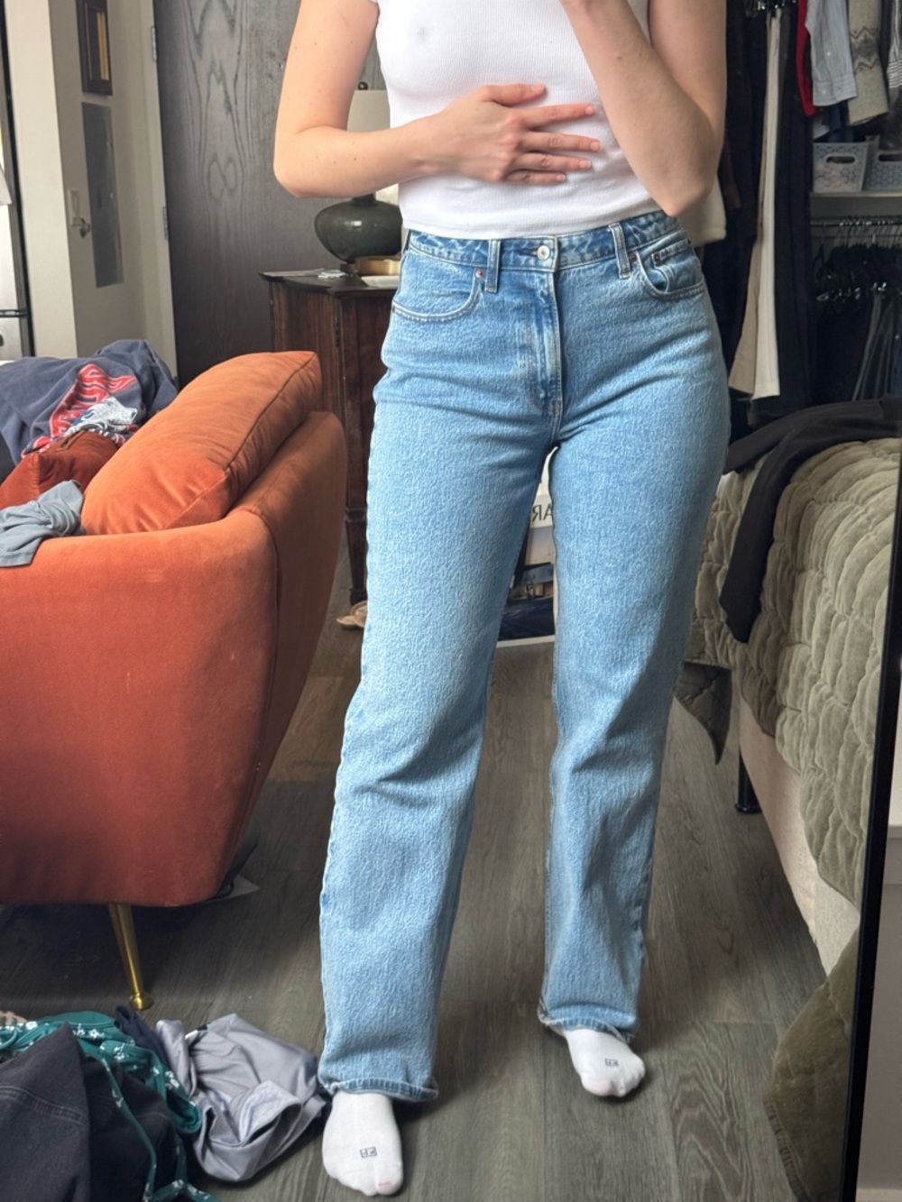 Abercrombie & Fitch 90's Relaxed Jean High Rise Curve Love